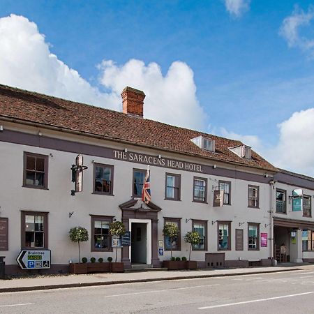 The Saracens Head Hotel Great Dunmow Kültér fotó